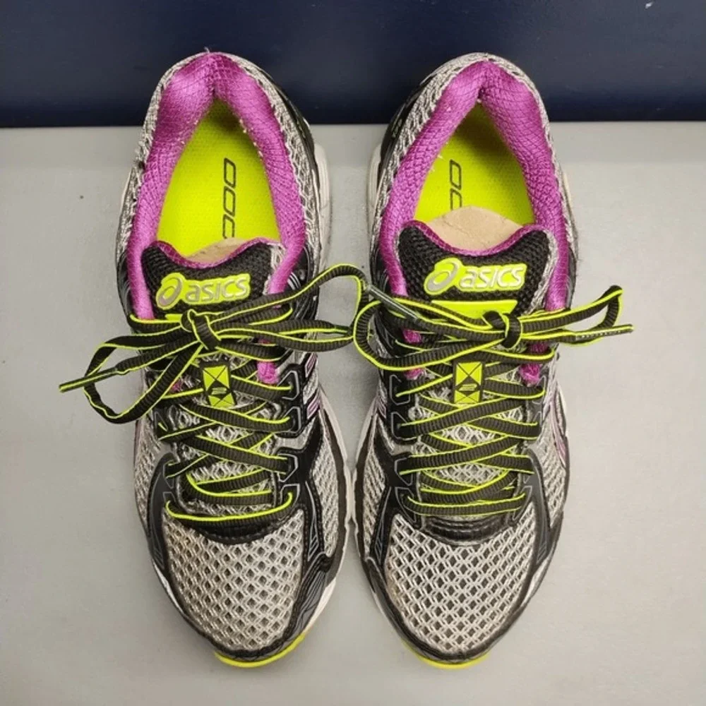 Asics GT 2000 Running Shoes Womens Size 6EE Multicolor‎ Synthetic Lace Up T3Q5N